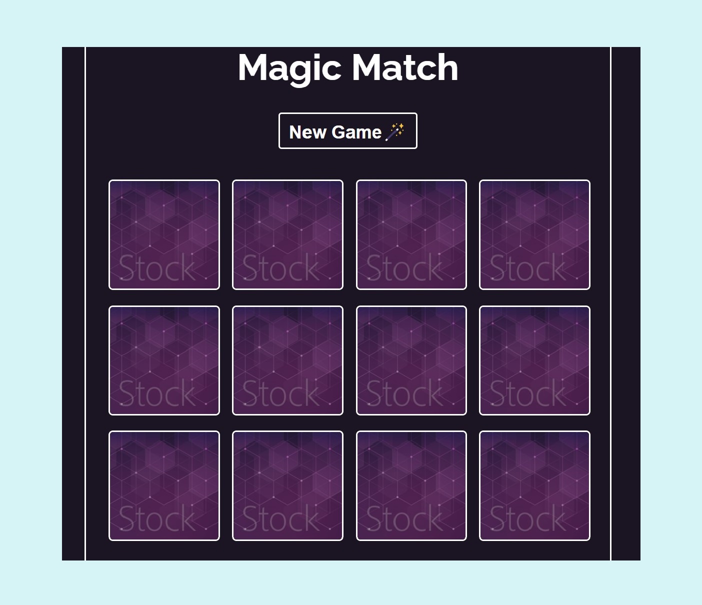 Magic Memory Game preview